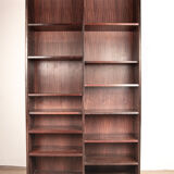 Large Danish high bookshelf in rosewood by Erik Brouer 1960.