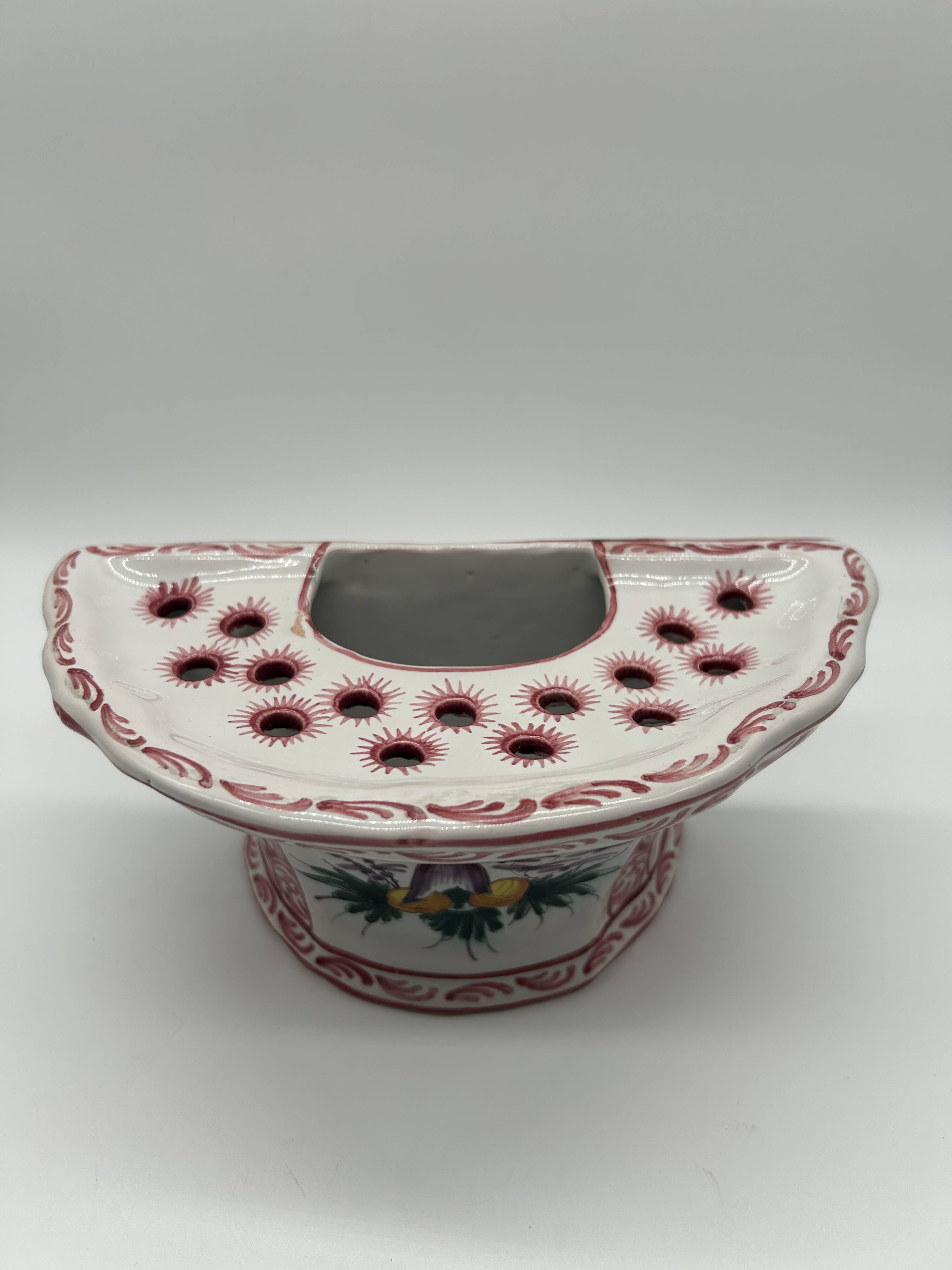 Antique wall-mounted vase - Japonese decor