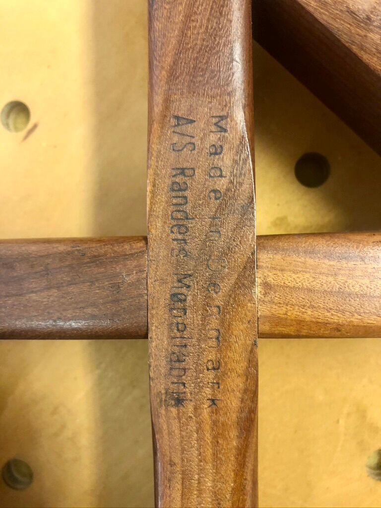 Set of six Harry Ostergaard chairs for Randers Mobelfabrick Denmark 1960