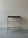 Side table - perforated metal magazine rack, designed by Matégot