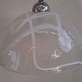 Suspension vintage en verre de Murano des années 1970