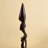 Ancient wooden statue