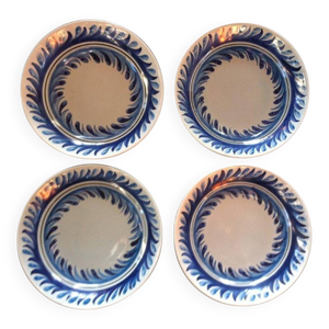 4 assiettes Roger capron