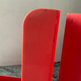 Pair of vinyl storage racks Boa Inter Holland from the 1970s.