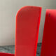 Pair of vinyl storage racks Boa Inter Holland from the 1970s.