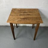 Wooden side table