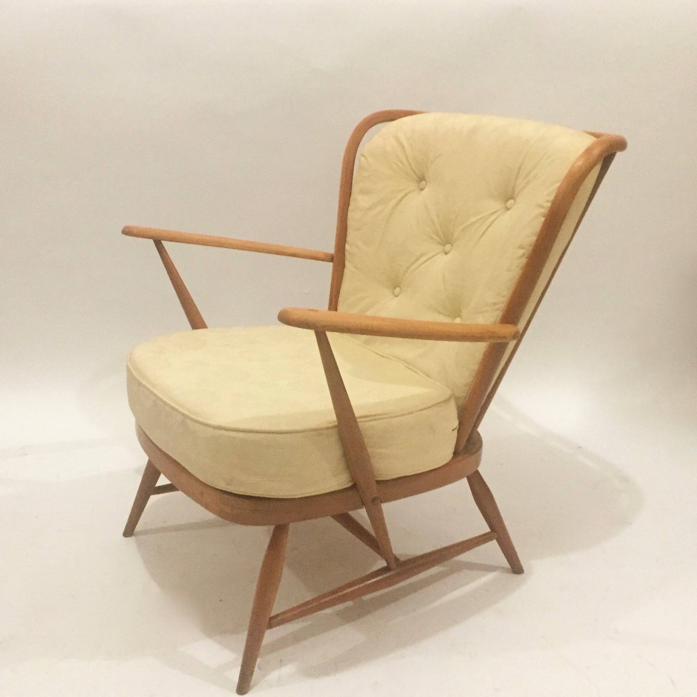 Pair of Ercol armchairs from the 60s