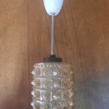 Vintage glass pendant light
