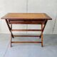 Bureau coiffeuse sur tréteau