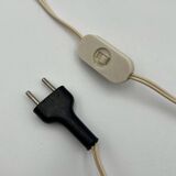 Murano Glass Yellow Table Lamp Mazzega, 60s