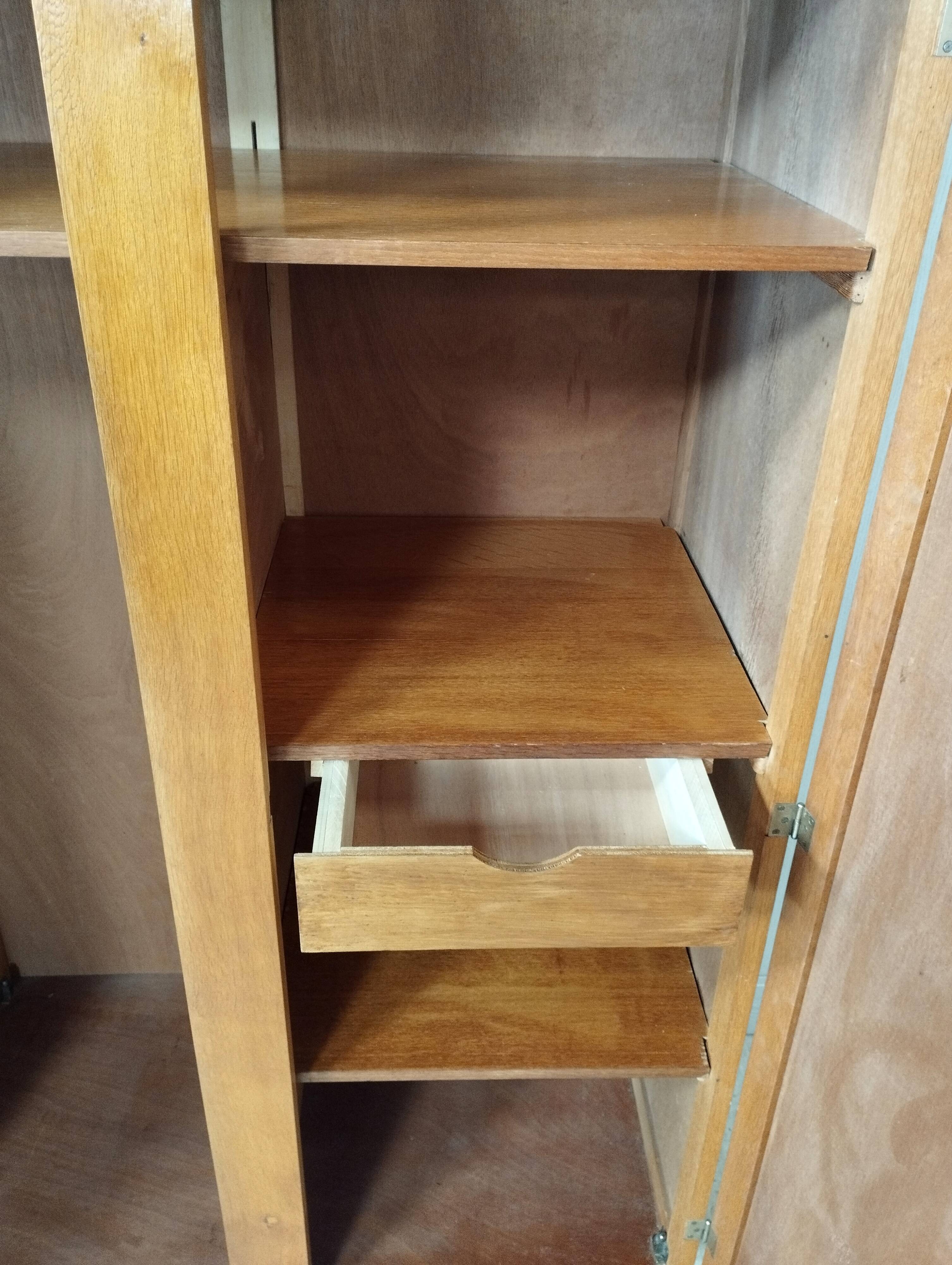 Vintage compass feet cabinet