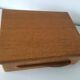 Small box Scandinavian vintage teak