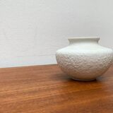 German ceramic vase mid-century style from Porzellanfabrik Metzler & Ortloff, 1960s