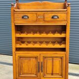 Buffet bar and wine cellar