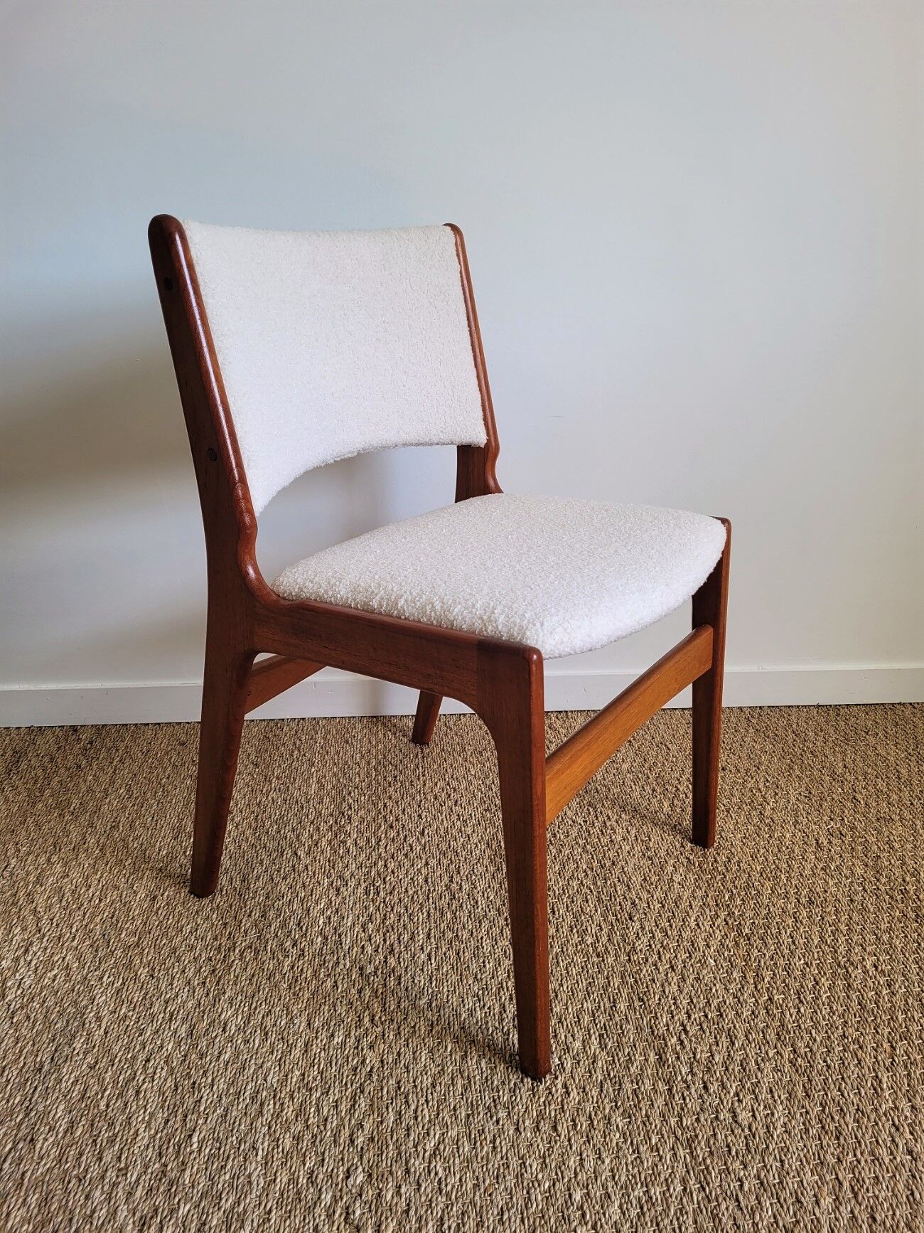 Set of 6 Scandinavian teak chairs Erik Buch model 89