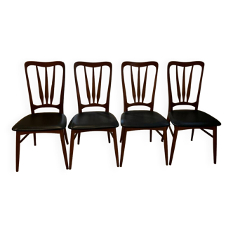 4 “Ingrid” Koefoeds Hornslet chairs