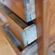 Piece of furniture in blond walnut, 3 drawers, very good condition