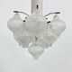 Mid-century Tulipan glass flushmount by Kalmar, Austria, 1960s