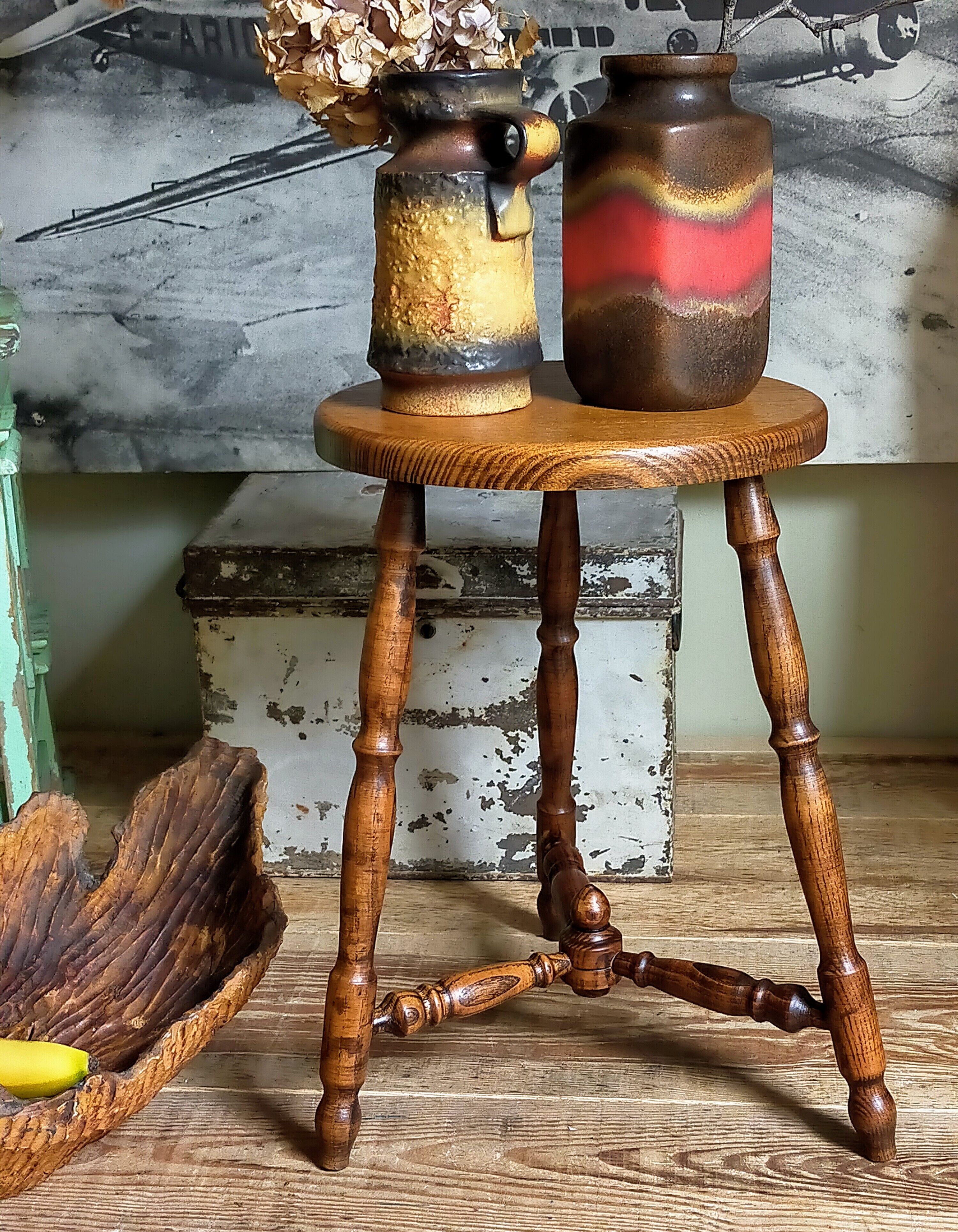 Duo of german ceramics west-germany vintages