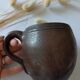 Mug tasse céramique porterie ancienne vintage