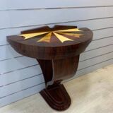 Art Deco console with patterns