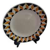 Old Sarreguemines plate, Chad decor