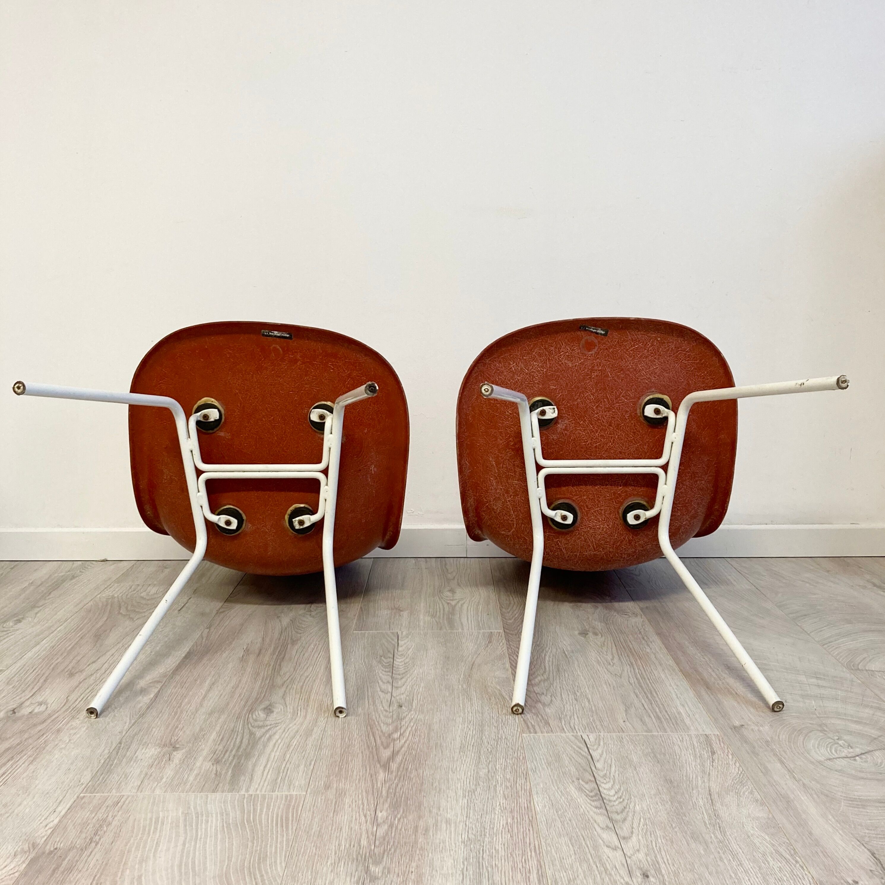 Pair of chairs by Charles & Ray Eames