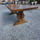 Table monastère en chêne massif,  243cm de L