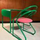 Bureau et sa chaise vintage vers 1980