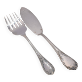 Christofle Marly silver-plated fish serving cutlery
