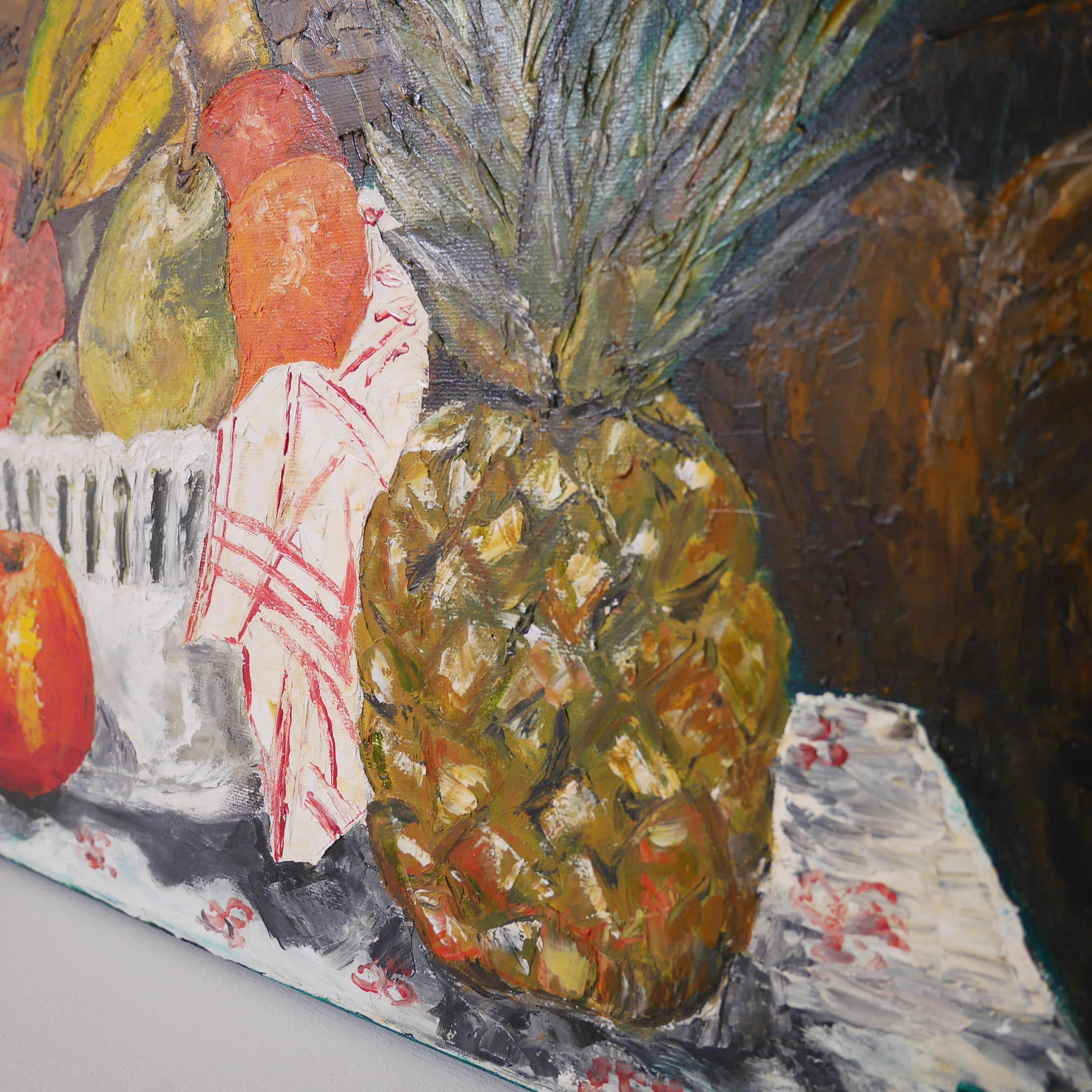 Fruit still life painting