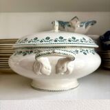 Moulin des Loups ironstone soup tureen, "Georgette" service