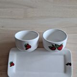 Jam tray and cups