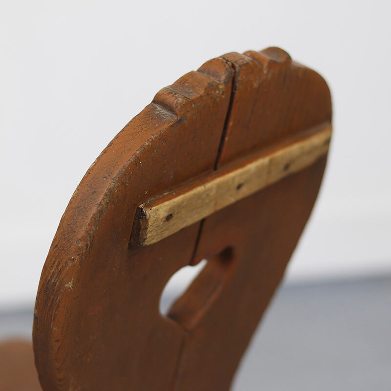 19th century antique Primitive Wabi Sabi mountain chair