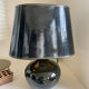 Black ceramic lamp max idlas antique