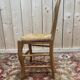 Série de 6 chaises paillées Louis Philippe