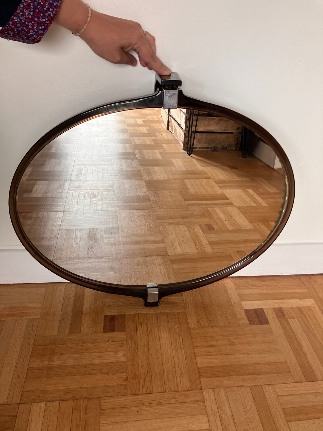 Plexiglass mirror 70s