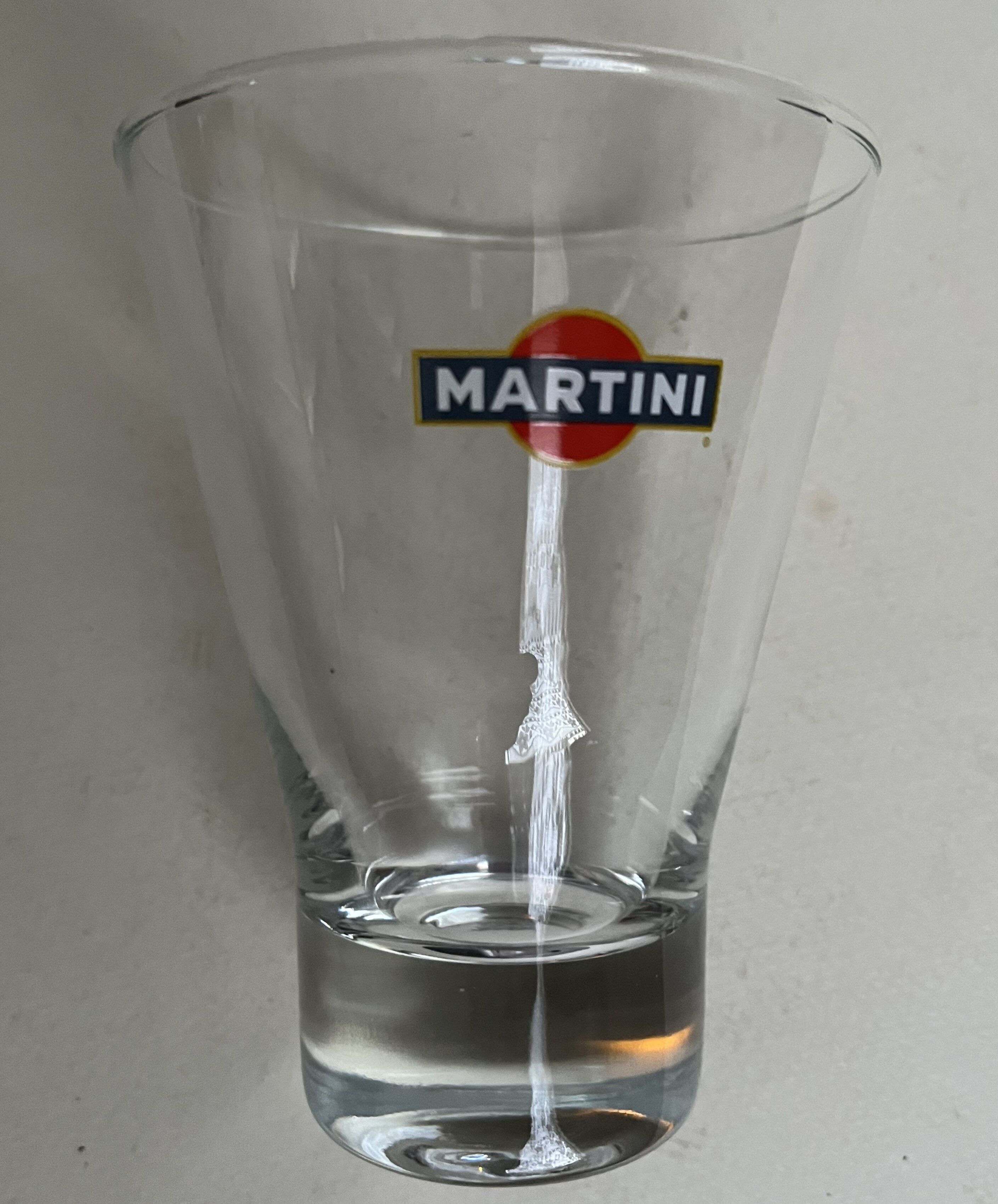Set of 6 martini glasses