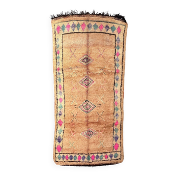 Tapis Marocain coloré boujad - 154 x 356 cm