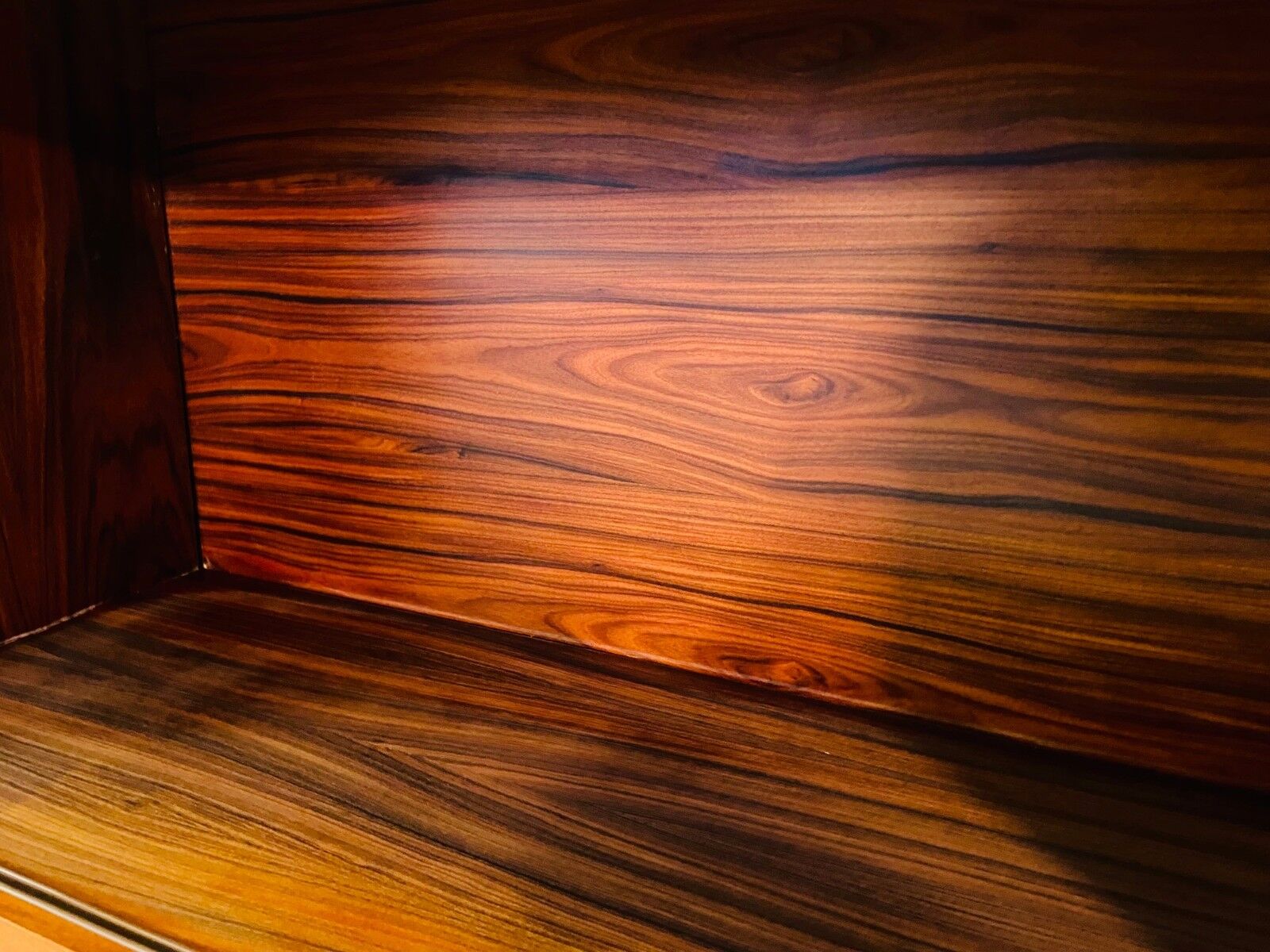 Vintage retro Danish mid-century rosewood desk by Christian Linneberg 1960s