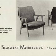 Années 1960, design danois par Kurt Olsen, fauteuil modèle 230, état d'origine.