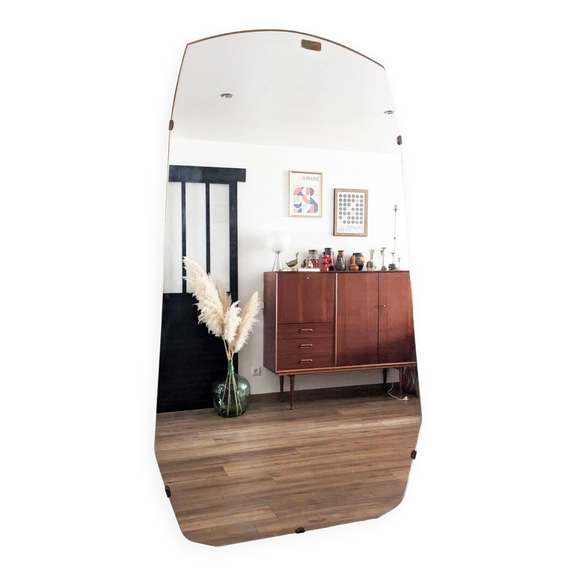 Vintage Scandinavian design mirror