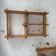 Trio d'étagères constructivistes en pin style Regain
