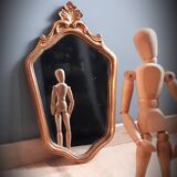 Baroque golden mirror