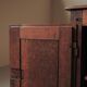 Mountain buffet in larch and solid pine, Folk art, 19th century