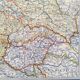 Map Germany and Europe 40s