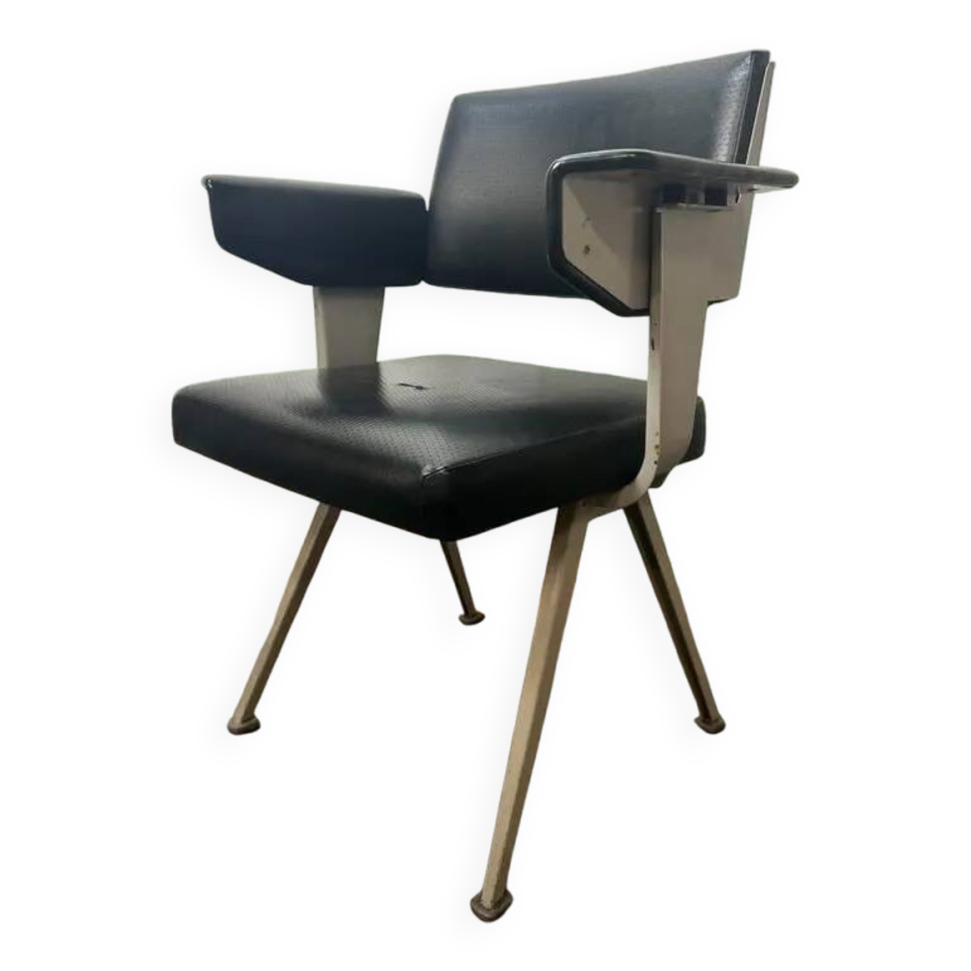 Vintage industrial 'resort' chair by Friso Kramer