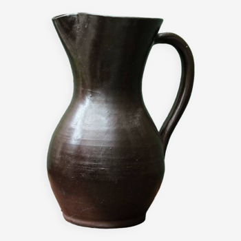 Large stoneware carafe