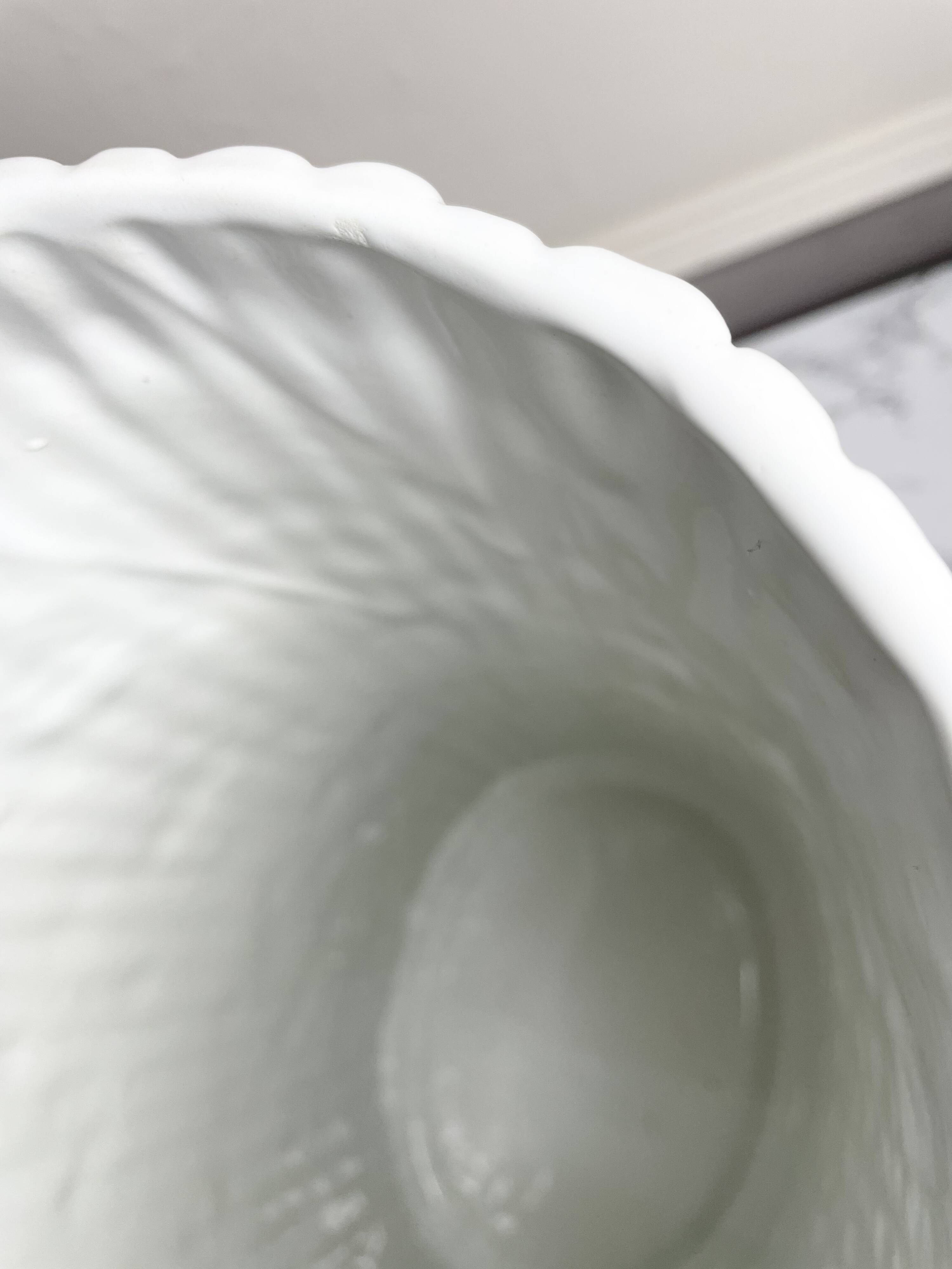 Porte parapluie céramique blanche Chaumette