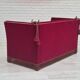 1960s, Danish velour 2 seater drop arm sofa, velour, original condition.
